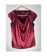 Jones New York Vibrant Red Collection Blouse - $510.45 MXN