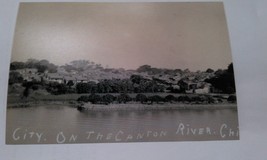 Photo Taken From The U.S.S. Wilmington Of A City On The Canton River; Circa 1912 - £11.76 GBP