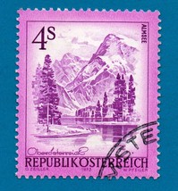 Used Austrian Postage Stamp 1973 Landscapes of Austria Scott  #964 - $1.99