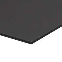 uxcell PVC Foam Sheet 3mm (1/8 inch)-12&quot; x 16&quot; Black for Signage, Displays, Digi - £20.50 GBP