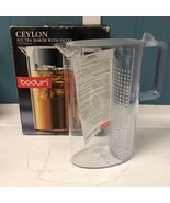 Bodum Ceylon Ice Tea Maker With Filter 1.5 Liter Plastic - £25.38 GBP