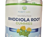 Sugar-Free Rhodiola Rosea Gummies Cortisol Blocker 1500mg/Serving 60CT E... - $14.84
