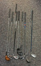 Lot of (8) Golf Clubs &amp; Nike Shaft w/Grip Taylor Made, Nike, T-Zoid Etc - £82.06 GBP