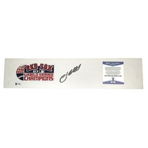 Josh Beckett Boston Red Sox Autographed Baseball Pitching Rubber BAS COA... - £187.08 GBP
