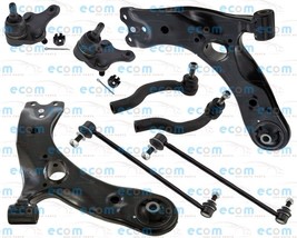 Front End Kit Lower Control Arms Tie Rods Sway Bar Link For Scion iM 1.8L Ends - £183.84 GBP