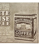 1923 White House Coffee National Thrift Advertisement Food Ephemera 3.75... - $27.56 CAD