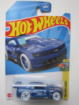 Hot Wheels Custom &#39;11 Camaro Blue #36 - 2023 HW Art Cars Pkg New! - $8.42