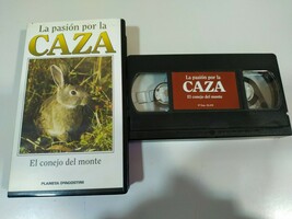 La Passion Par La caza el Lapin del Monte - VHS Film Tape Espagnol - $8.79