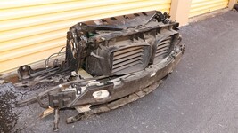 2011 BMW 535i GT Radiator Core Support w/ Fan, Intercooler, Condenser, Re-Bar image 3