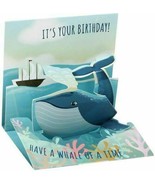 Trinkets Mini Pop Up Gift Card Whale TR293 - $8.29