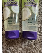 2 Garnier Fructis Curl Scrunch Controlling Gel, Extra Strong Hold, 6.8 o... - $11.29
