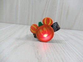 Disney Store Mickey Mouse Halloween pumpkin Jack O lantern kids bracelet lights  - $14.84