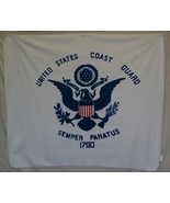 U.S. Coast Guard 50x60 Polar Fleece Blanket Throw (Licensed) - $19.88