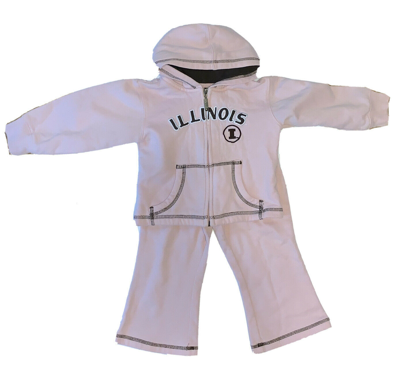 Illinois pink Nike outfit size 2t - $10.00