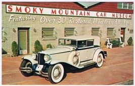 Postcard 1939 Cord Smoky Mountain Car Museum Pigeon Forge Tennessee - £2.75 GBP