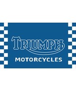 Triumph Motorcycles Racing Flag - 3x5 Ft - £19.66 GBP