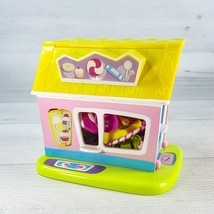 Polly Pocket 2003 Magnetic Ice Cream Shop 11pcs Playset B7125 - £20.90 GBP