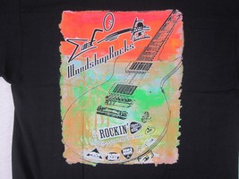 Woodshop Rocks Mens T-Shirt (L) Island Bar &amp; Grill Sammy Hagar Black Cotton - $37.69