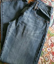 Old Navy ~  Men&#39;s Size 28 x 30 ~ Loose ~ Denim Blue Jeans ~ 100% Cotton - £20.92 GBP