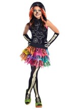 Rubie&#39;s Girls Monster High Skelita Calaveras Child Halloween Costume Medium - $24.98