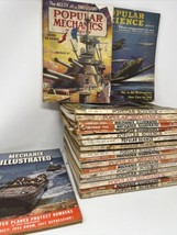 Lot Of 20 World War 2 Ii Covers On Magazines Popular Mechanics + Popular Science - £43.15 GBP