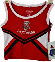 Colosseum para Niña &#39; Wisconsin Tejones Shout Cheer Set 3-6 Mos. Rojo/Blanco - £15.21 GBP