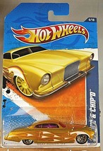 2011 Hot Wheels #94 Heat Fleet 4/10 FISH&#39;D &amp; CHIP&#39;D Gold Variant w/Gold Lace Sp - £6.18 GBP