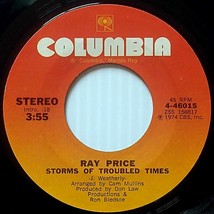 Ray Price - Storms of Troubled Times / Some Things Never Change [7&quot; 45 rpm] - £2.72 GBP