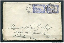 Belgian Congo 1933 - Cover Leopoldville to Lalinde France. Wax Seal - £10.06 GBP