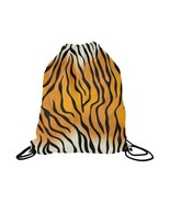 Tiger Stripes Drawstring Bag 16.5&quot;(W) x 19.3&quot;(H) - £22.31 GBP