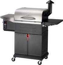 Z Grills 8 In 1 Wood Pellet Grill And Smoker, 600D3E, Direct Flame Access, Auto - £414.84 GBP