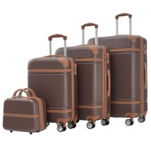 Lightweight 4-Piece Hardshell Luggage Set - $3,717.52 MXN