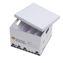 Marbig File &amp; Find Archive Box 30kg Load (White) - $38.70