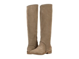 Women&#39;s UGG® Gracen Suede Block Heel Riding Boots, 1017344 Sizes 6-10 Mouse - £160.21 GBP