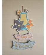 I&#39;d Rather Be at the Beach - Wood Hanging Decorative Design 21&#39;&#39; - $6.64