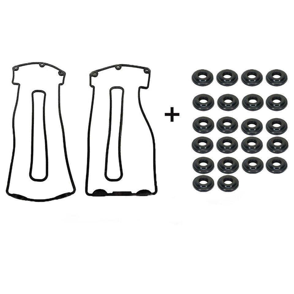 Valve Cover Gasket Set w/ Grommets for BMW 540i 740i X5 Z8 Land Rover 4.... - $29.91