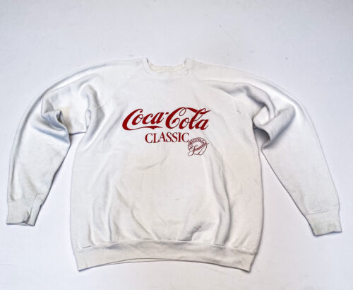 Primary image for Vintage Coca Cola Classic Original Formula Crewneck Sweatshirt Sweater XL USA