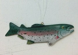 Bass Fish Dad Grandpa Christmas Ornament Holiday Rainbow Trout - £14.11 GBP