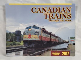 2012 CANADIAN TRAINS THROUGH THE YEARS WALL HANGING CALENDAR RAILROAD LO... - $24.99