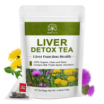 42 Tea Bags Liver,Kidney and Pancrea Herbal Compound Detox &amp; Cleanse Herbal Tea  - £23.58 GBP