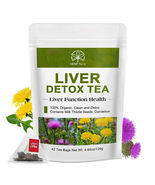42 Tea Bags Liver,Kidney and Pancrea Herbal Compound Detox &amp; Cleanse Her... - £23.96 GBP