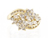 2.5 Women&#39;s Cluster ring 14kt Yellow Gold 337389 - $799.00
