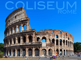 11x14&quot; CANVAS Decor.Room art print.Travel shop.Rome Coliseum.Gladiator.6043 - £26.27 GBP