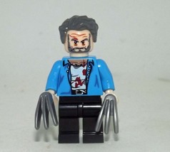 1 Logan Wolverine X-Men Movie Superhero Minifigure Block Toys - £4.86 GBP