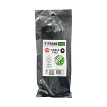 TradePro TP-CABLETIE11B - 11&quot; Black Cable Ties - 100 per pack - $24.45