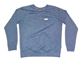 Patagonia P-6 Label Crew Neck Sweatshirt Womens L Blue Ahnya Pastel - $27.44