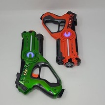 Laser Tag Dynasty Toys Titan Legacy Battle Pack Gun Blasters Set of 2 Red Green - £23.87 GBP