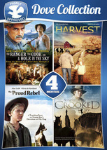 Dove Collection Children &amp; Family Movies DVD Harvest Proud Rebel Hole In The Sky - £4.77 GBP