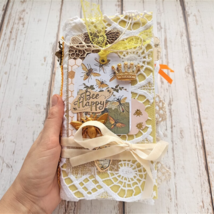 Bee Happy junk journal handmade Bee journal Honey bee junk book on sale ... - £393.83 GBP