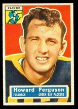Vintage Football Card 1956 Topps #31 Howard Ferguson Green Bay Packers Fullback - £10.11 GBP